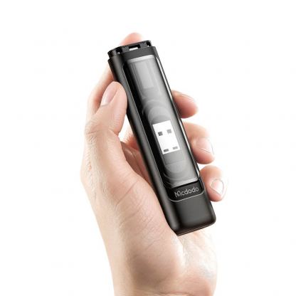 Мултифункционален комплект USB-C адаптери и USB-C към USB-C кабел - Mcdodo Multifunctional Storage Box (черен) 3