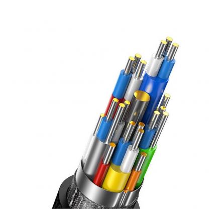 Кабел DisplayPort към DisplayPort с поддръжка на 8K (200 см) - Baseus High Definition DisplayPort to DisplayPort Cable 8K (черен) 6