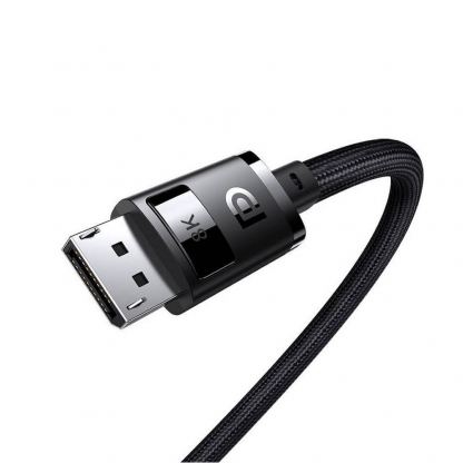 Кабел DisplayPort към DisplayPort с поддръжка на 8K (200 см) - Baseus High Definition DisplayPort to DisplayPort Cable 8K (черен) 7