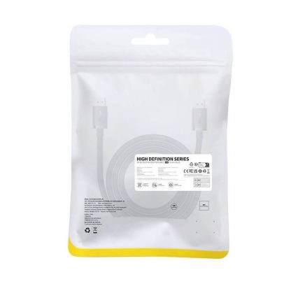 Кабел DisplayPort към DisplayPort с поддръжка на 8K (200 см) - Baseus High Definition DisplayPort to DisplayPort Cable 8K (черен) 9