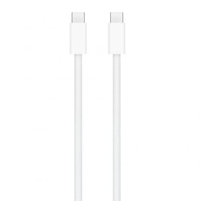 Оригинален захранващ кабел с въжена оплетка за MacBook, iPad, iPhone и устройства с USB-C (200 см) - Apple USB-C Woven Charge Cable 240W (bulk) 2