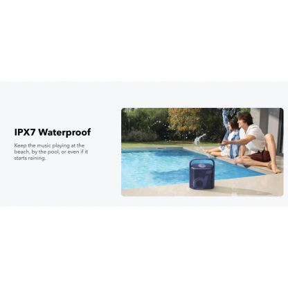 Безжичен блутут спийкър за мобилни устройства - Anker X500 SoundCore Motion Bluetooth Speaker 40W, IPX7 (черен) 16