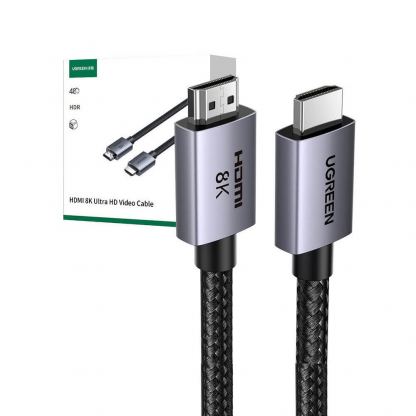 Високоскоростен 8K HDMI към HDMI кабел (300 см) (черен)  - Ugreen UltraHD Definition Series HDMI 2.1, 8K 60Hz Cable 2
