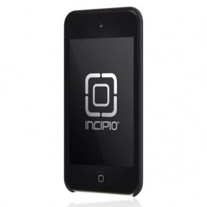 Incipio Feather Case - тънък поликарбонатов кейс и две покрития за дисплея за iPod Touch 4 (черен) 2