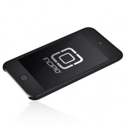 Incipio Feather Case - тънък поликарбонатов кейс и две покрития за дисплея за iPod Touch 4 (черен) 3