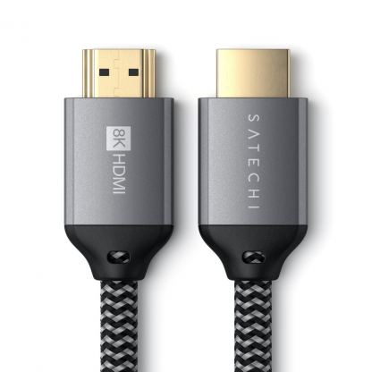 Високоскоростен 8K HDMI към HDMI кабел (200 см) - Satechi 8K Ultra High Speed HDMI Cable (черен) 3