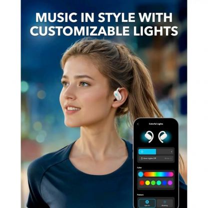 Спортни блутут TWS слушалки с кейс за зареждане - Anker SoundCore V20i Open-Ear TWS Earbuds (бял) 6