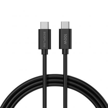 Захранване за ел. мрежа за лаптопи, смартфони и таблети с 2xUSB-C и 1xUSB-A изходи с USB-C кабел в комплекта - EcoFlow Rapid GaN Wall Charger 65W (тъмносив) 2