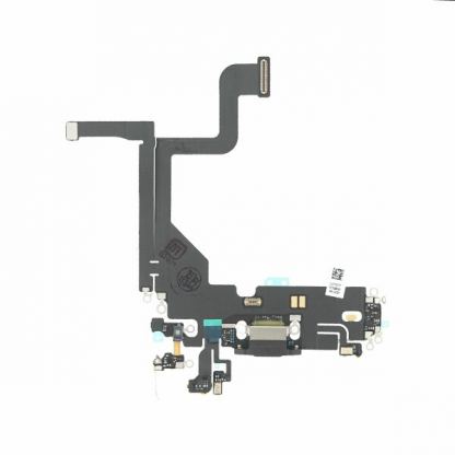 Лентов кабел с Lightning конектора и долните микрофони за iPhone 13 Pro - OEM iPhone 13 Pro System Connector and Flex Cable (черен) 2