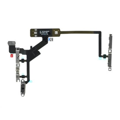 Резервен лентов кабел за on/off бутона, бутони за звука и вибрацията за iPhone 14 Pro Max - OEM Power Button Flex Cable 2
