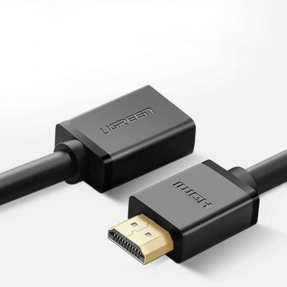 Удължителен HDMI кабел (500 см) - Ugreen 4K HDMI Female to HDMI Male Extension Cable (черен) 4