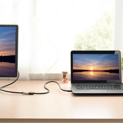 Удължителен HDMI кабел (500 см) - Ugreen 4K HDMI Female to HDMI Male Extension Cable (черен) 5