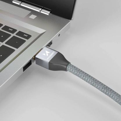 Високоскоростен 8K HDMI към HDMI кабел (500 см) (черен-сребрист)  - Wozinsky Ultra High Speed HDMI 2.1, 8K 60Hz Cable 6