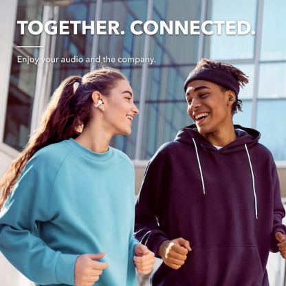 Безжични блутут слушалки със зареждащ кейс - Anker SoundCore C30i Open Ear Wireless TWS Earbuds (черен-прозрачен) 7