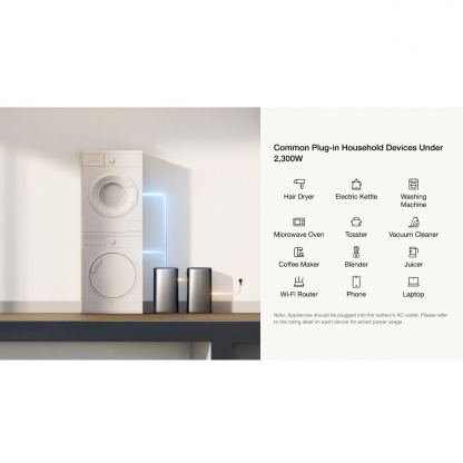 Външна батерия за домашна система EcoFlow Stream - EcoFlow Stream AC Pro Battery 1.92kWh (черен) 8