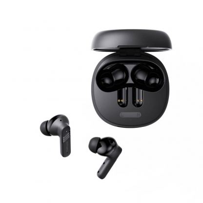 Безжични блутут слушалки със зареждащ кейс - 4smarts SkyBuds Screen Pro ANC TWS In-Ear Bluetooth Earphones (черен) 4