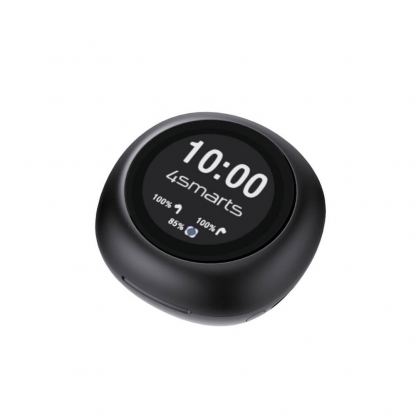 Безжични блутут слушалки със зареждащ кейс - 4smarts SkyBuds Screen Pro ANC TWS In-Ear Bluetooth Earphones (черен) 6