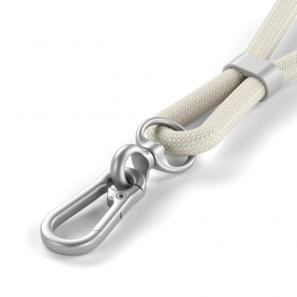 Универсална връзка за носене през врата за смартфони с вграден USB-C към USB-C кабел - Satechi OntheGo Crossbody Phone Lanyard USB-C Cable 60W (бежов) 5