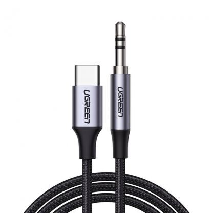 USB-C към 3.5 мм аудио кабел (100 см) - Ugreen USB-C to 3.5 mm Audio Cable (черен) 6