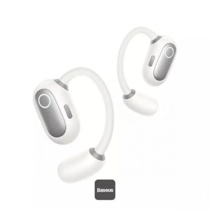 Безжични блутут слушалки със зареждащ кейс - Baseus Eli Sport 1 Open-Ear TWS Earbuds (бял) 2
