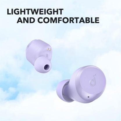 Безжични блутут слушалки с кейс за мобилни устройства - Anker Soundcore A25i TWS Earbuds (лилав) 7