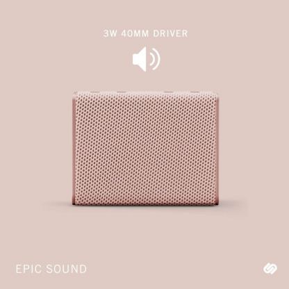 Безжичен блутут спийкър за мобилни устройства - Urbanista Sydney Bluetooth Speaker (розово злато) 2