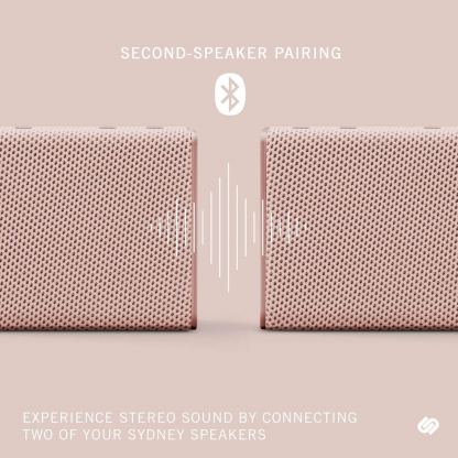 Безжичен блутут спийкър за мобилни устройства - Urbanista Sydney Bluetooth Speaker (розово злато) 4