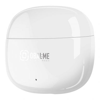 Безжични блутут слушалки със зареждащ кейс - OBALME Flow True Wireless EarBuds (бял) 3