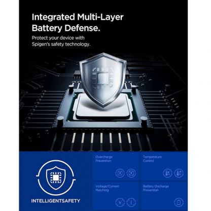 Зарядно за кола с 2xUSB-C и USB-A изходи с технология за бързо зареждане и USB-C към USB-C кабел - Spigen EV1133 Essential Triple Quick Car Charger 113W (черен) 6