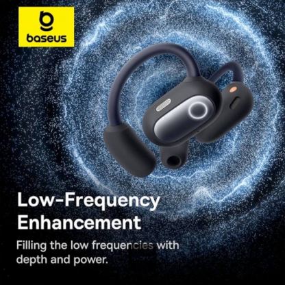 Безжични блутут слушалки със зареждащ кейс - Baseus Eli Sport 1 Open-Ear TWS Earbuds (черен) 8