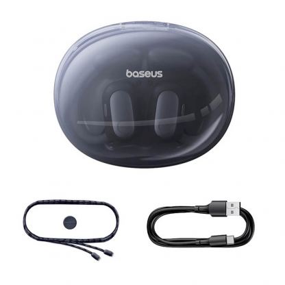 Безжични блутут слушалки със зареждащ кейс - Baseus Eli Sport 1 Open-Ear TWS Earbuds (черен) 13