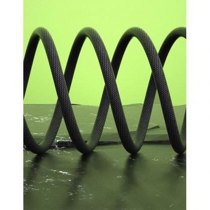 Кабел с бързо зареждане за устройства с USB-C порт - Mobile Origin CB3 Rotating USB-C to USB-C Cable 240W (100см) (черен) 5