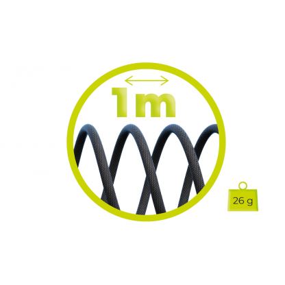 Кабел с бързо зареждане за устройства с USB-C порт - Mobile Origin CB3 Rotating USB-C to USB-C Cable 240W (100см) (черен) 13