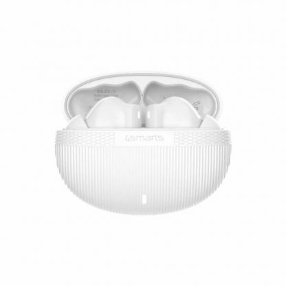 Безжични блутут слушалки със зареждащ кейс - 4smarts SkyBuds Pro ANC TWS In-Ear Bluetooth Earphones (бял) 7