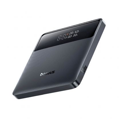 Външна батерия с два USB-A и два USB-C изходи и технология за бързо зареждане - Baseus Blade H1 Digital Display Power Bank 100W 20000 mAh (P10021604123-00) (черен) 3