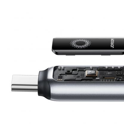 USB-C към Lightning кабел за Apple устройства с Lightning порт - Joyroom S-A55 StarFlight USB-C to Lightning Cable PD 30W (черен) (120 см) 5