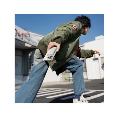 Ултратънка преносима външна батерия с USB-C изход и безжично зареждане с MagSafe - Baseus PicoGo AM41 Ultra Slim Qi2 Magnetic Wireless Charging Power Bank 10000 mAh 27W (титан) 5