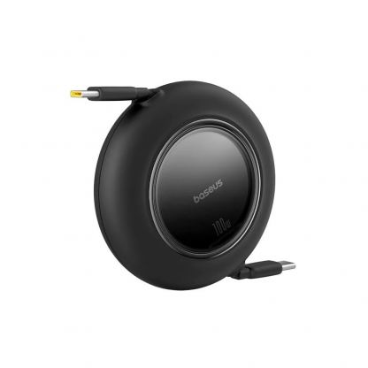 Разтягащ се USB-C към USB-C кабел - Baseus Free2Pull Retractable USB-C to USB-C Cable 100W (черен) (200 см) 4