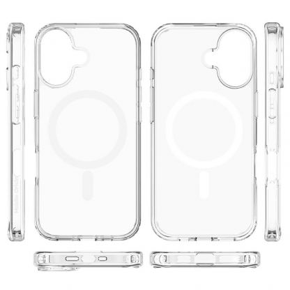 Хибриден кейс с най-висока степен на защита с MagSafe за iPhone 17 - Mobile Origin Easy Hybrid MagSafe Case (прозрачен) 3