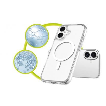 Хибриден кейс с най-висока степен на защита с MagSafe за iPhone 17 - Mobile Origin Easy Hybrid MagSafe Case (прозрачен) 9