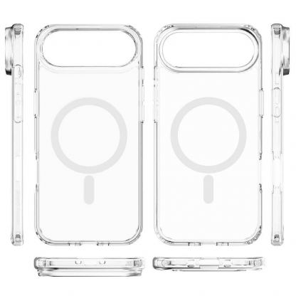 Хибриден кейс с най-висока степен на защита с MagSafe за iPhone 17 Air - Mobile Origin Easy Hybrid MagSafe Case (прозрачен) 3