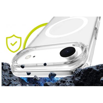 Хибриден кейс с най-висока степен на защита с MagSafe за iPhone 17 Air - Mobile Origin Easy Hybrid MagSafe Case (прозрачен) 7