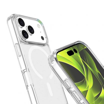 Хибриден кейс с най-висока степен на защита с MagSafe за iPhone 17 Pro - Mobile Origin Easy Hybrid MagSafe Case (прозрачен) 4