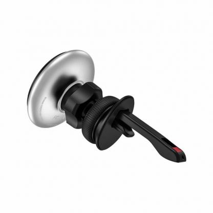 Магнитна поставка за радиатора на кола с безжично зареждане за iPhone с MagSafe - Tech-Protect MM15W-V3 MagSafe Air Vent Car Mount 15W (черен) 3