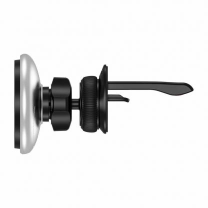 Магнитна поставка за радиатора на кола с безжично зареждане за iPhone с MagSafe - Tech-Protect MM15W-V3 MagSafe Air Vent Car Mount 15W (черен) 4