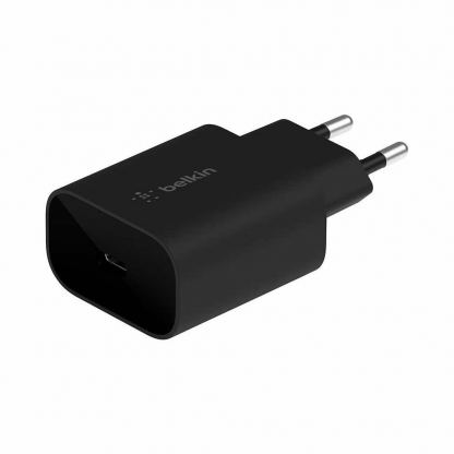 Захранване за ел. мрежа с USB-C порт и технология за бързо зареждане - Belkin Boost Charge Wall Charger 25W USB-C (черен) 4