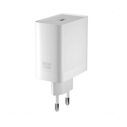 Захранване за ел. мрежа за лаптопи, смартфони и таблети с USB-A изход с технология за бързо зареждане - OnePlus GaN SUPERVOOC Fast Wall Charger 65W USB-A (бял) 3