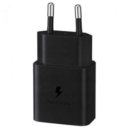 Захранване за ел. мрежа с USB-C изход (черен) (bulk)  - Samsung Fast Travel Charger 15W USB-C (EP-T1510NBEGEU) 2