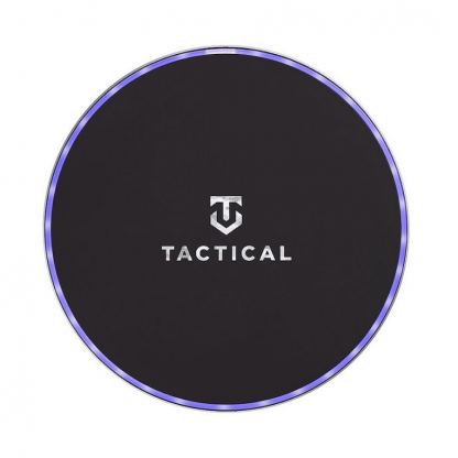 Поставка (пад) за безжично зареждане с технология за бързо зареждане за Qi съвместими устройства - Tactical Base Plug Qi Wireless Charger USB-C 15W (черен) 4