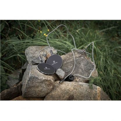 Поставка (пад) за безжично зареждане с технология за бързо зареждане за Qi съвместими устройства - Tactical Base Plug Qi Wireless Charger USB-C 15W (черен) 5